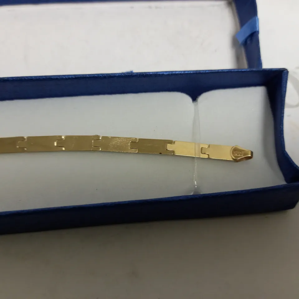 GOLD COLOURED BRACELET - MARKED 585
