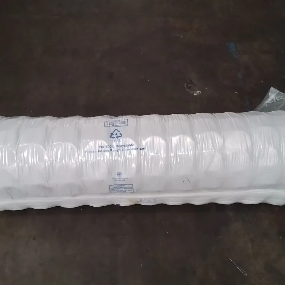 QUALITY BAGGED AND ROLLED SERENITY COMFORT COIL SPRING AND ECO-FOAM HYBRID 135CM DOUBLE MATTRESS 