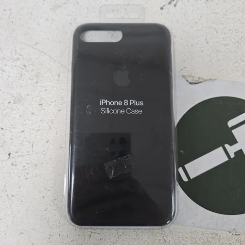APPLE IPHONE 8 PLUS SILICONE CASE – BLACK