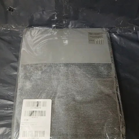 STUDIO AREZZO BLACKOUT EYELET CURTAINS - GREY - 46" X 54"