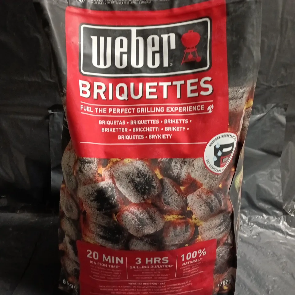 WEBER BRIQUETTES – CHARCOAL BRIQUETTES FOR BBQ