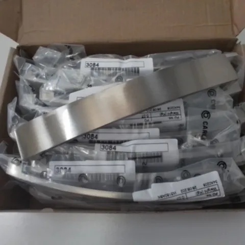 LOT OF APPROXIMATELY 20 FTD CURVA BOW GANDLE 160MM SATIN FINISH HANDLES