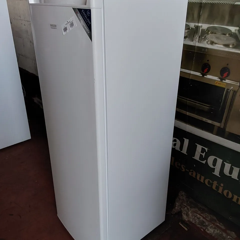 ENGLISH ELECTRIC UPRIGHT TALL FREEZER 168L 55cm WIDE / MODEL: EEF170H