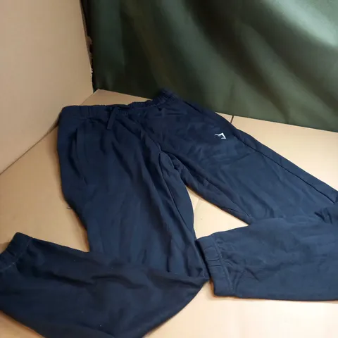 GYMSHARK SIZE SMALL BLACK JOGGERS