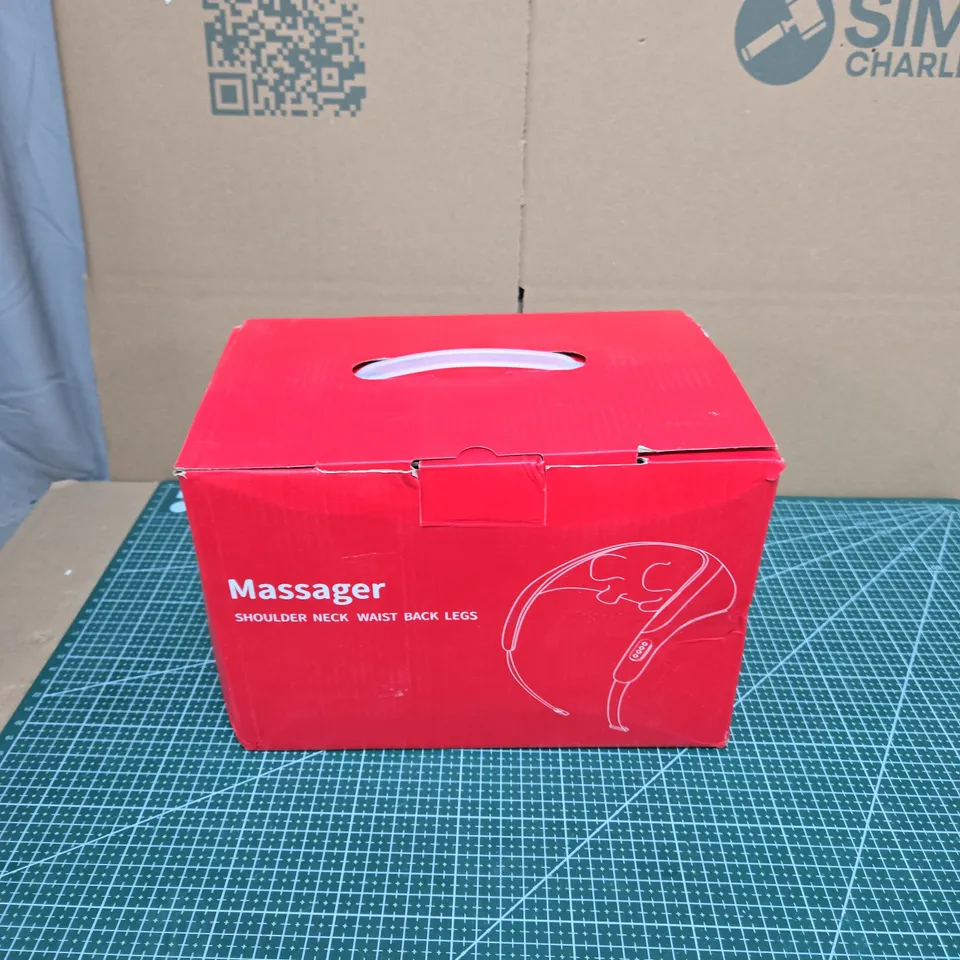 MASSAGER – SHOULDER, NECK, WAIST, BACK & LEGS (RED BOX)