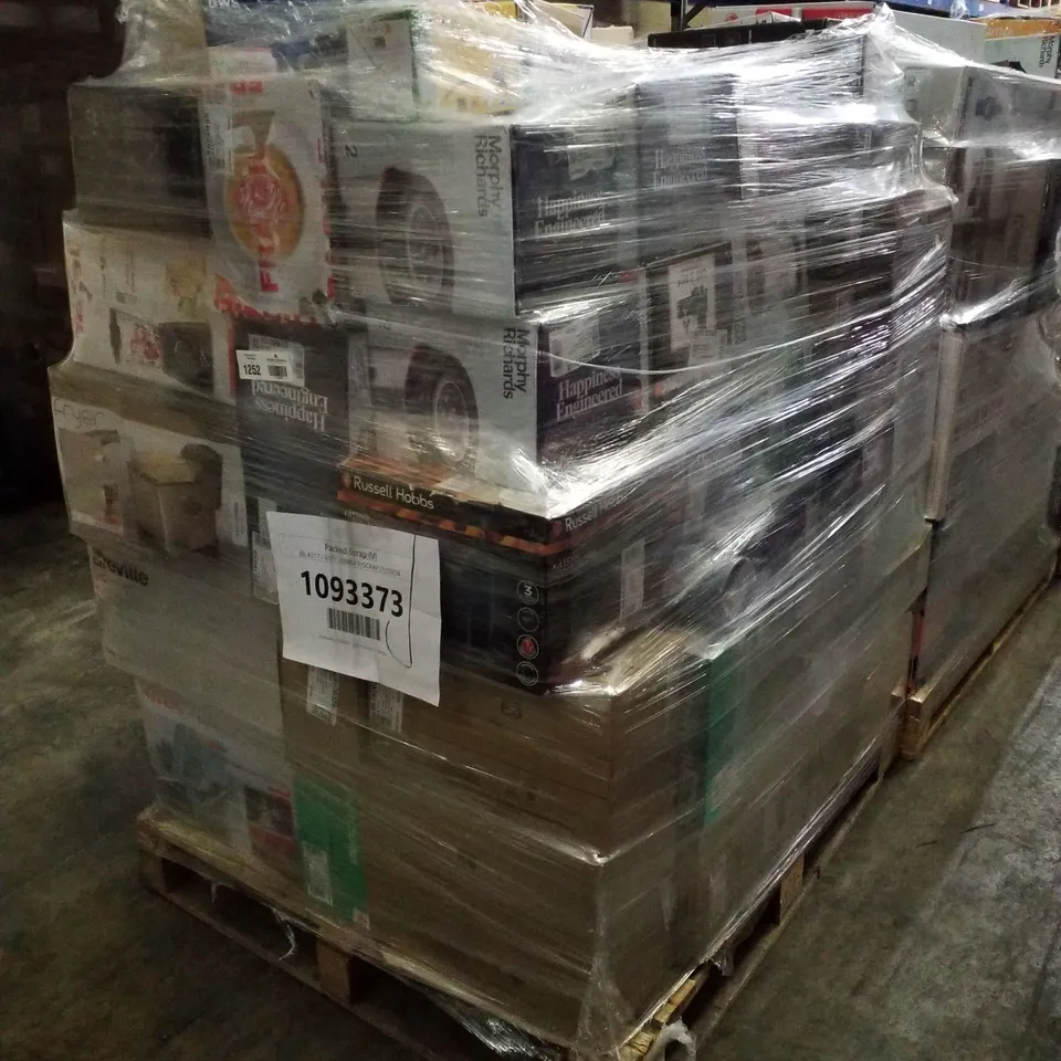 PALLET OF APPROXIMATELY 94 UNPROCESSED RAW RETURN HOUSEHOLD AND ELECTRICAL GOODS TO INCLUDE;