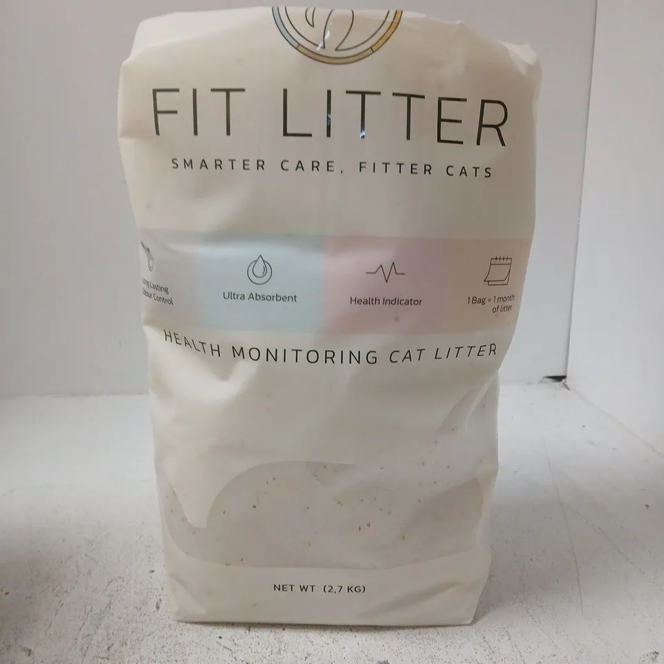 FIT LITTER HEALTH MONITORING CAT LITTER – 2.7 KG