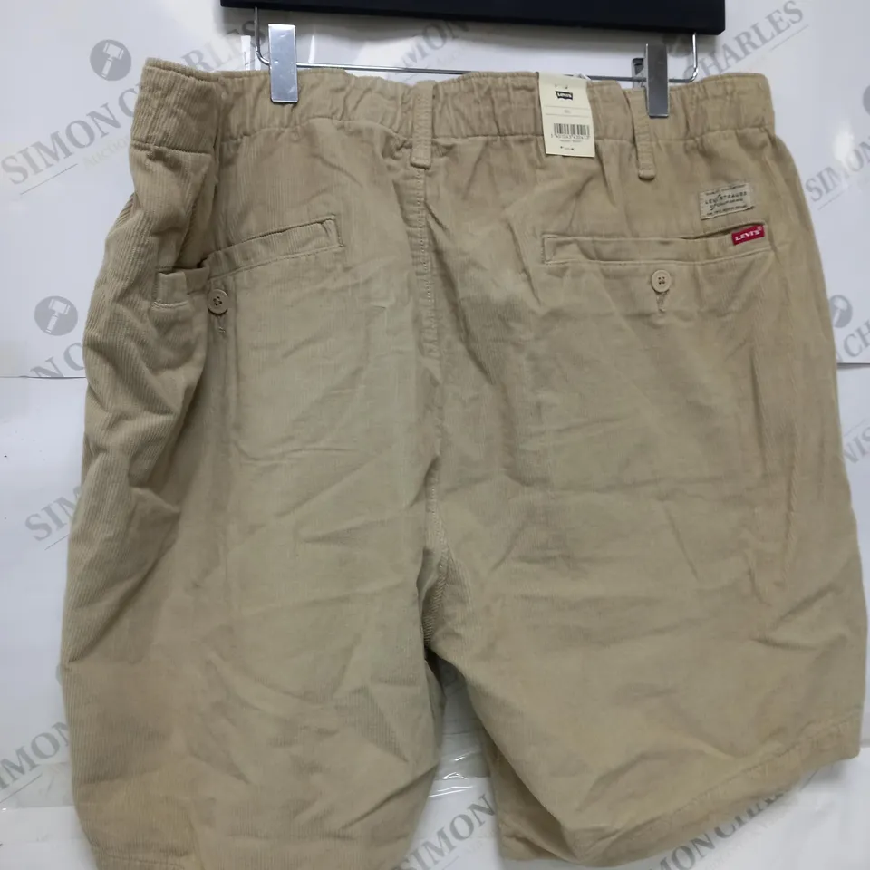 MENS LEVI XX CHINO SHORTS CRÈME - 1XL