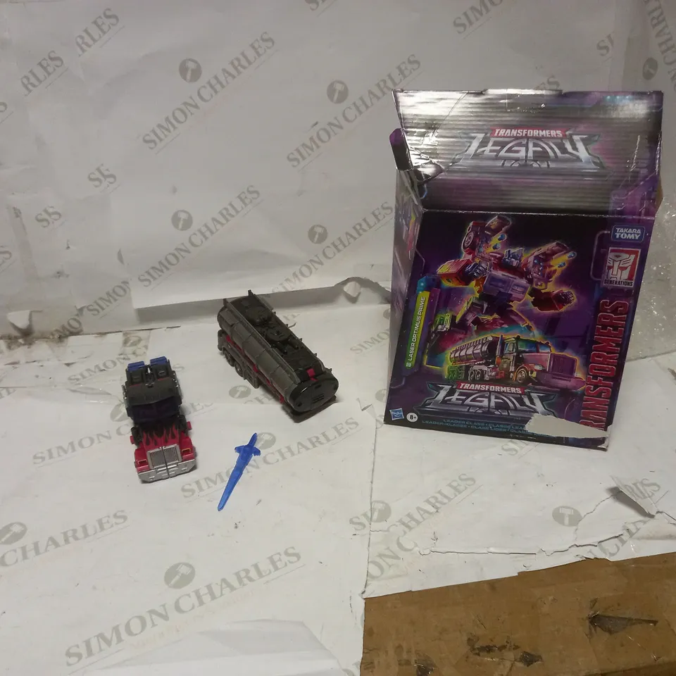 TRANSFORMERS LASER OPTIMUS PRIME 