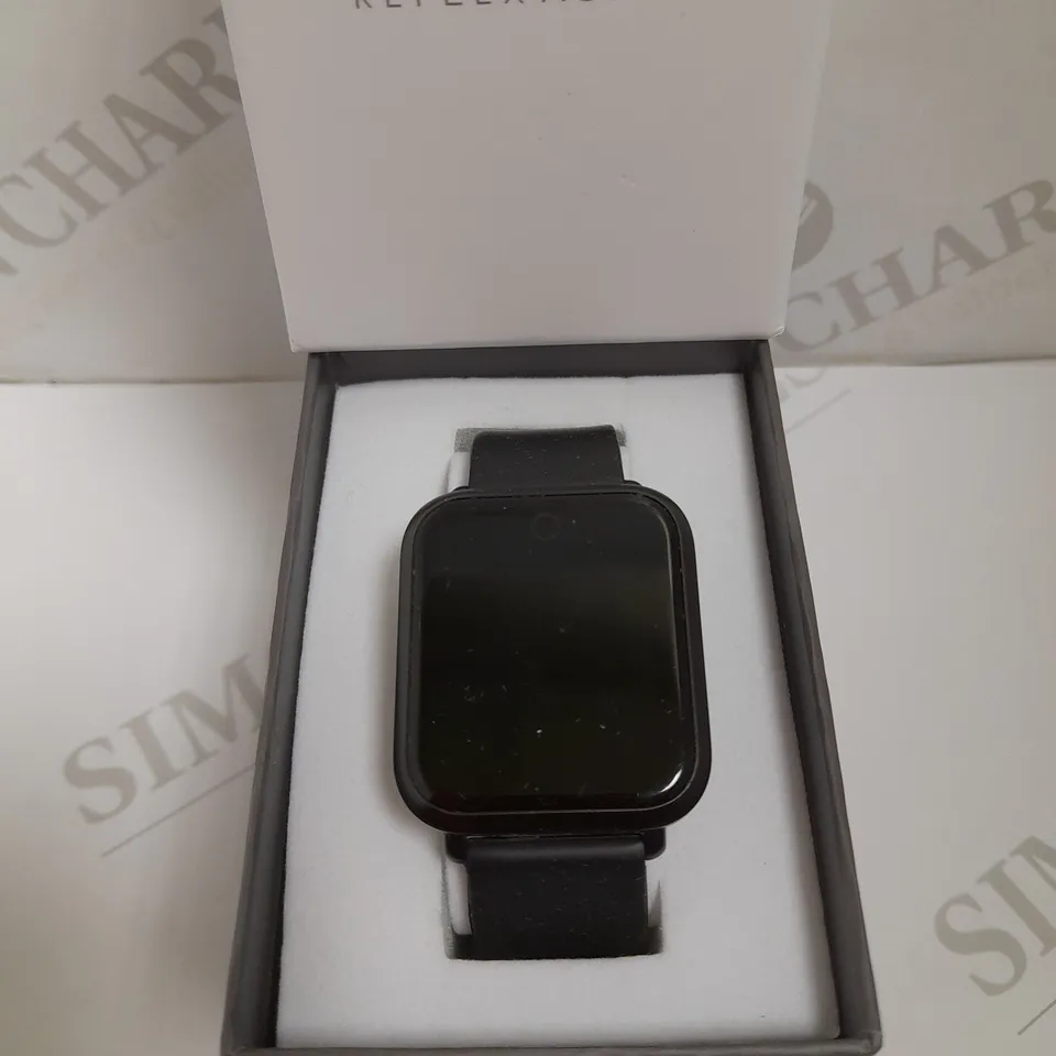 REFLEX ACTIVE SERIES 06 BLACK LADIES SMART WATCH  RRP £49.96