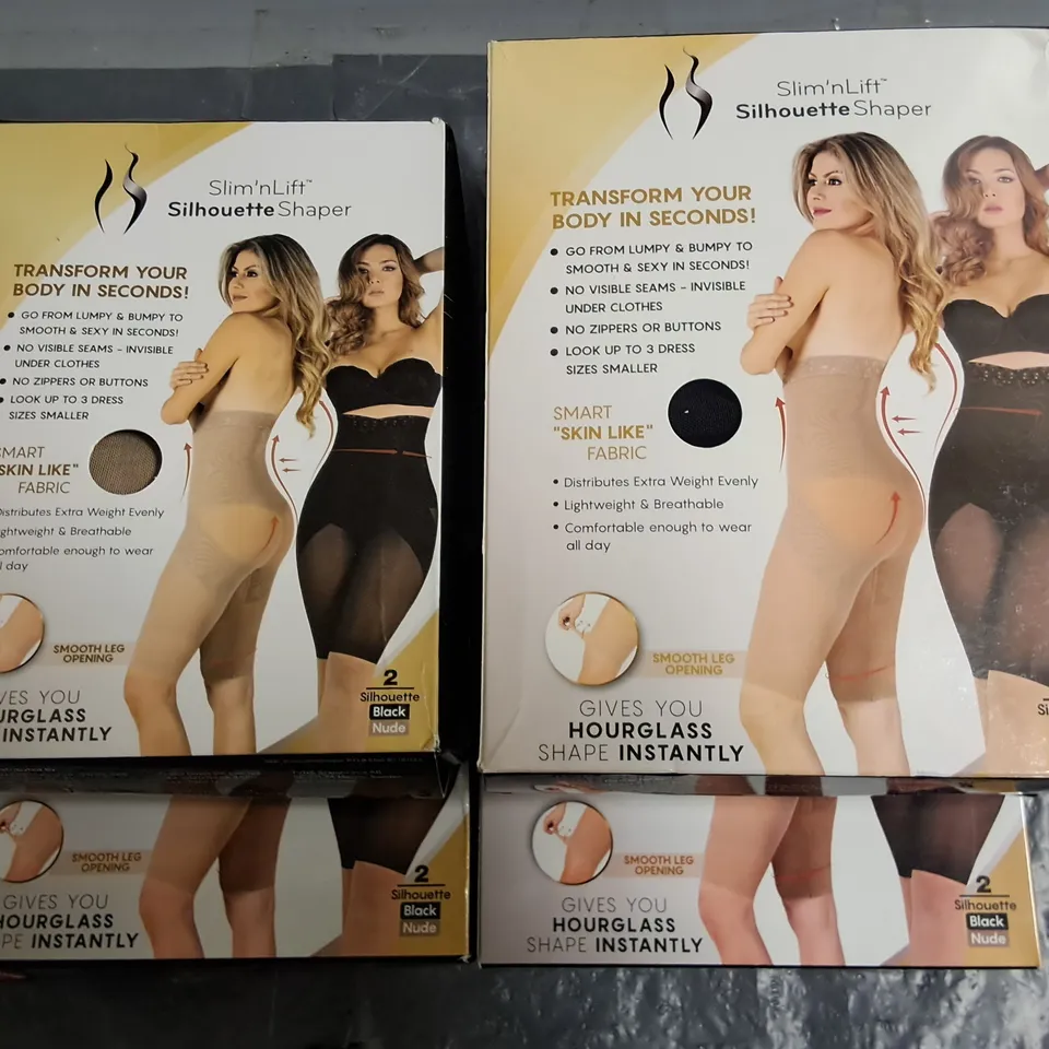 LOT OF 4 SLIM N LIFT SILHOUETTE 2-PACKS - VARIOUS SIZES