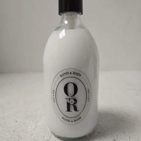 OAST & RYE HAND & BODY LOTION