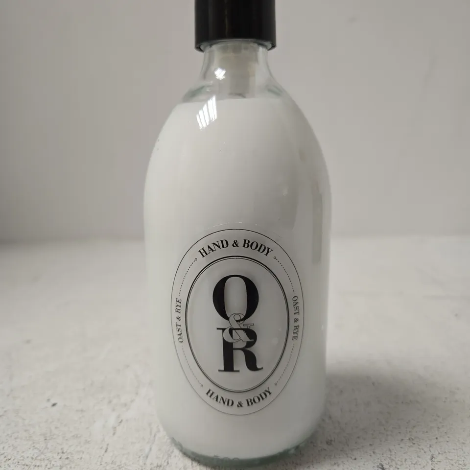 OAST & RYE HAND & BODY LOTION