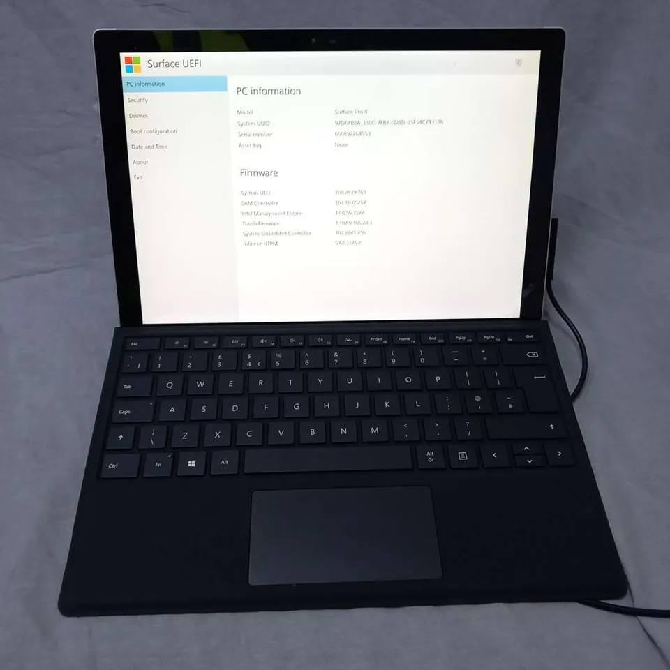 MICROSOFT SURFACE PRO 4 128GB