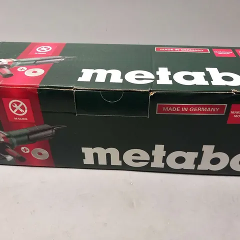 BOXED METABO WP-11-125 QUICK ANGLE GRINDER