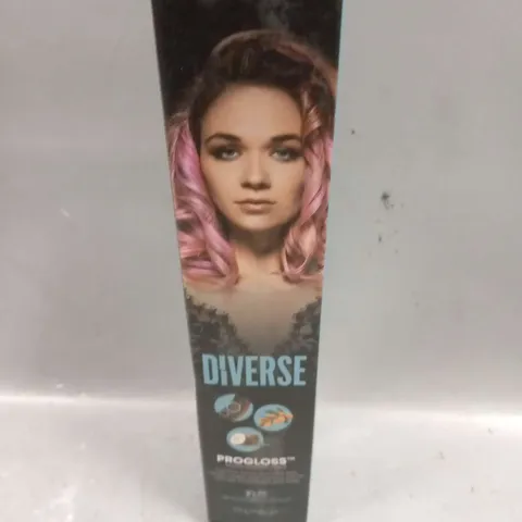 BOXED REVAMP PROFESSIONAL DIVERSE PROGLOSS SUPER SMOOTH OILS CERAMIC BARREL ENRICHED WITH KERATIN, ARGAN AND COCONUT OILS