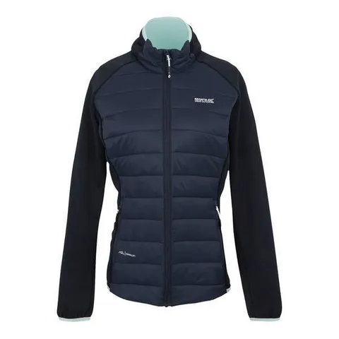 BRAND NEW REGATTA WOMENS CLUMBER V HYBRID JACKET IN NAVY/ICY MORN SIZE UK 10