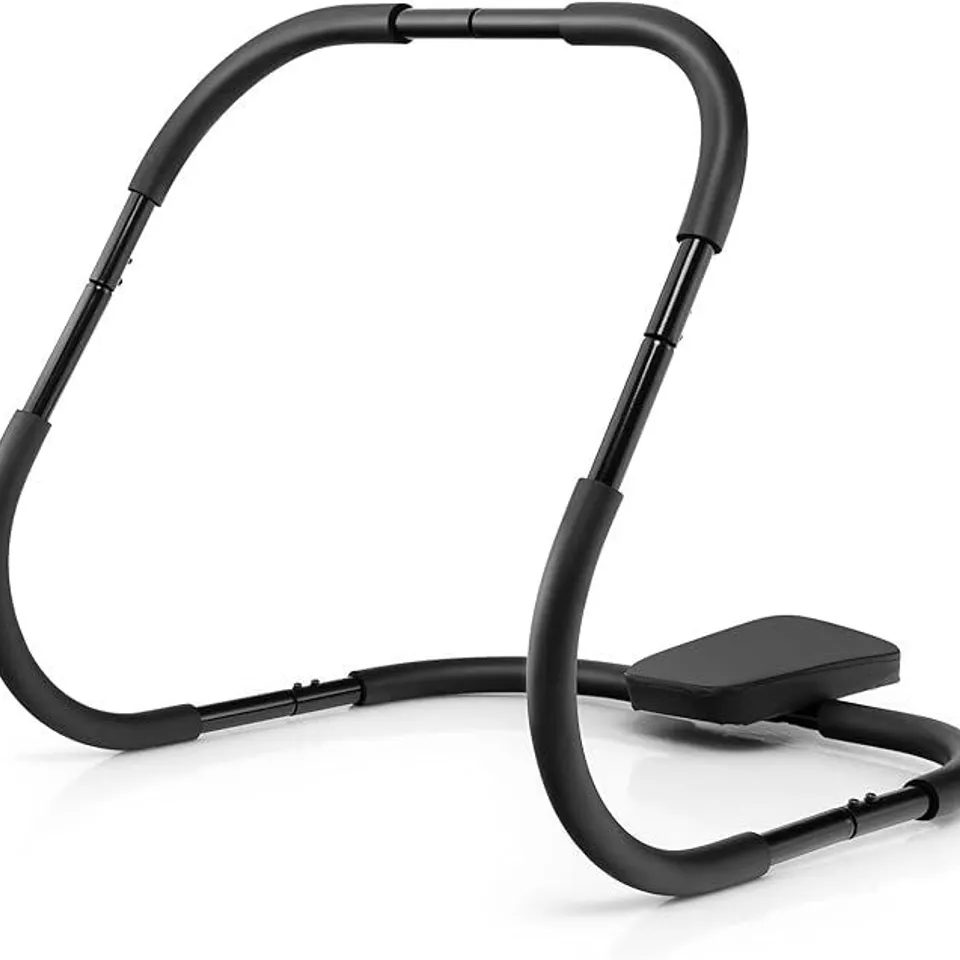 BOXED COSTWAY AB TRAINER ABDOMINAL FITNESS MACHINE CRUNCH ROLLER & SIT UP TRAINING ASSISTANT