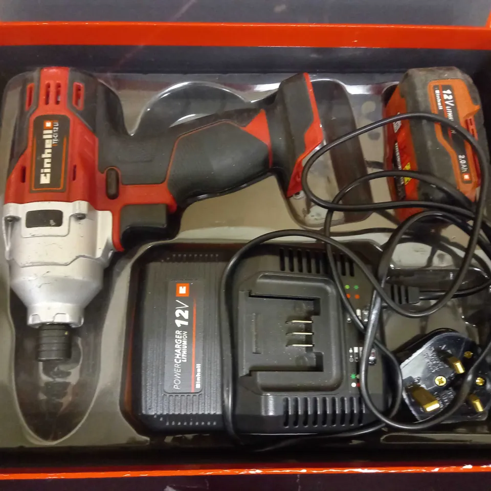 EINHELL CORDLESS IMPACT DRIVER TE-CI 12 LI