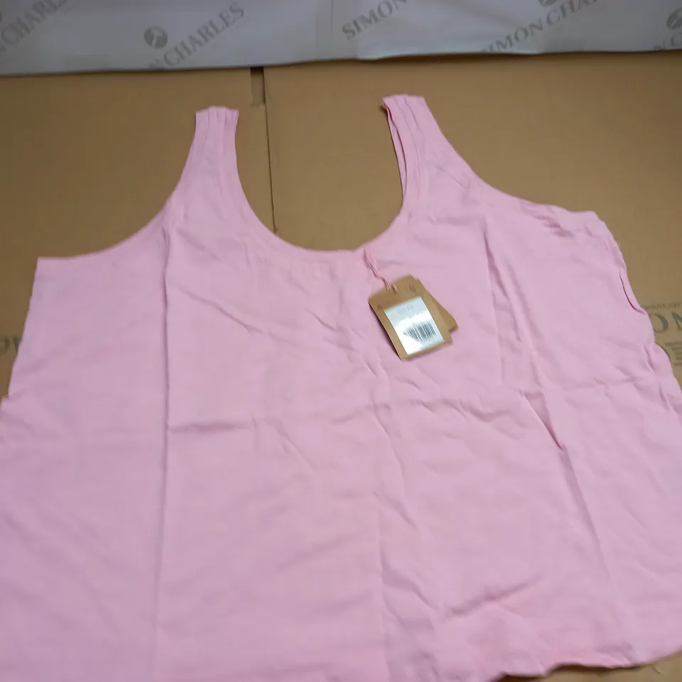 BODEN PINK VEST TOP - L 