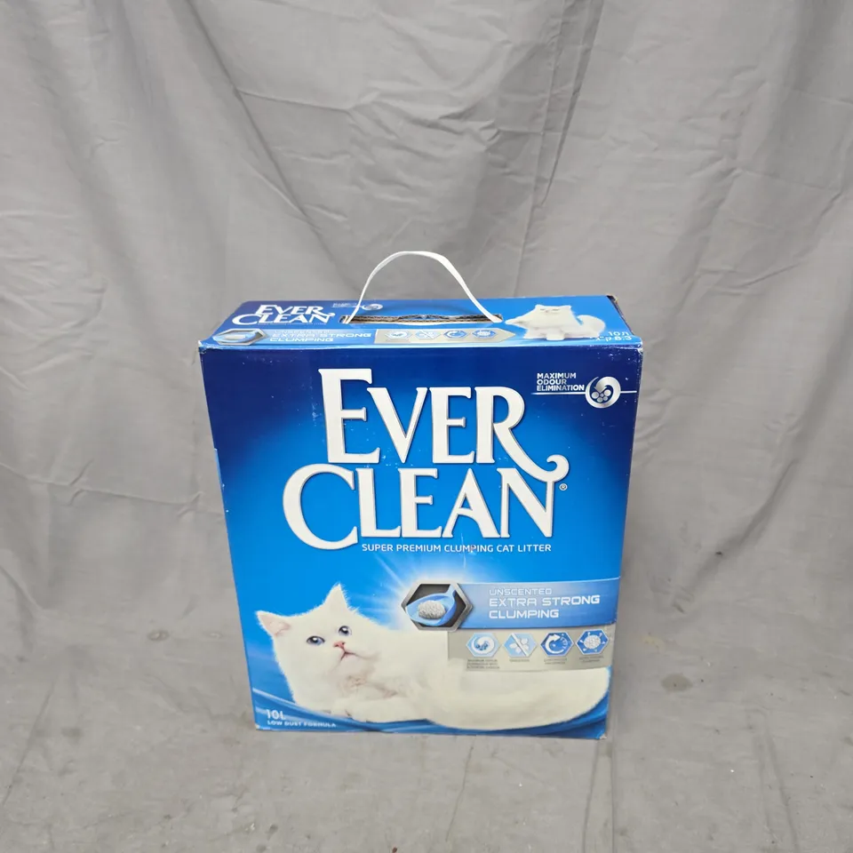 EVER CLEAN CAT LITTER – BOXED, BLUE PACKAGING