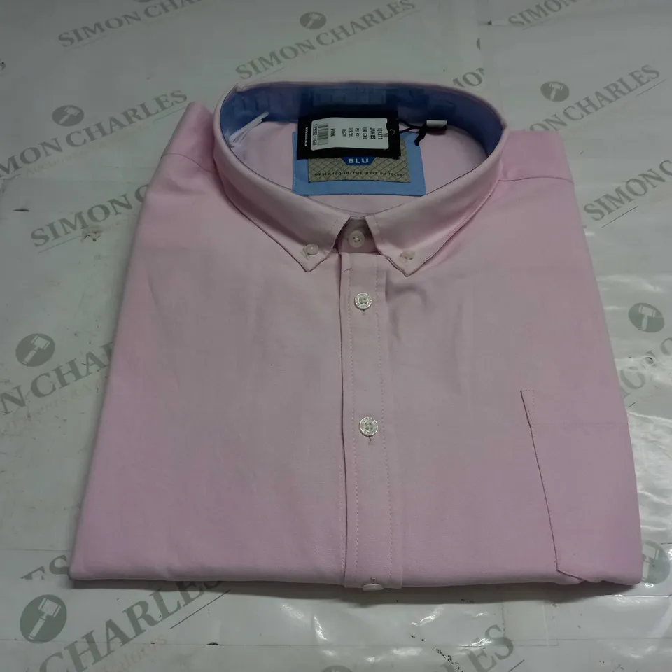 D555 JAMES SHIRT IN PINK - UK 6XL