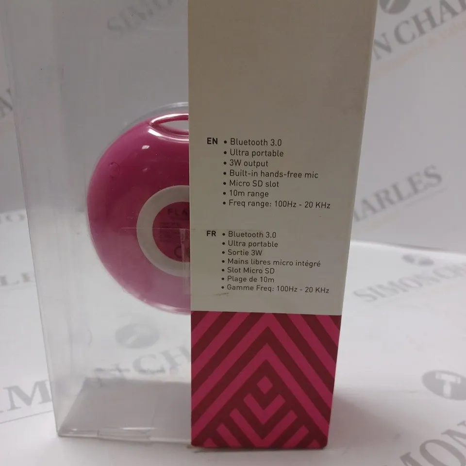 BOXED FLAVR WIRELESS SPEAKER - PINK