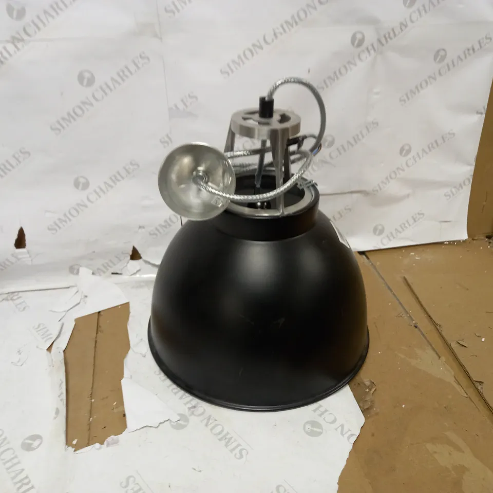 DESIGNER BLACK MODERN LAMP HEAD 