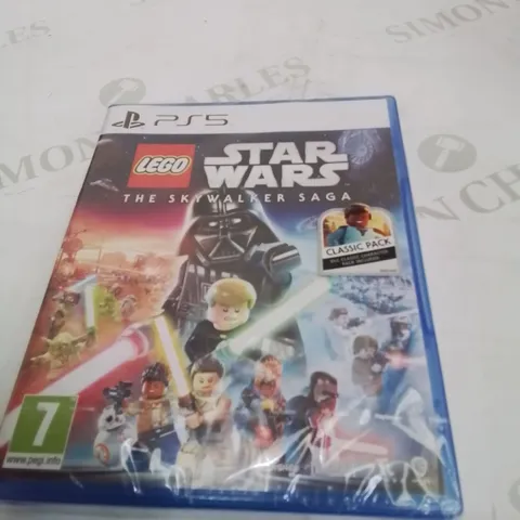 BOXED AND SEALED STAR WARS THE SKYWALKER SAGA PS5 GAME