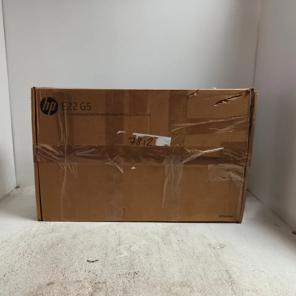 HP E22 G5 FHD MONITOR 21.5" SCREEN BOXED WITH ACCESSORIES