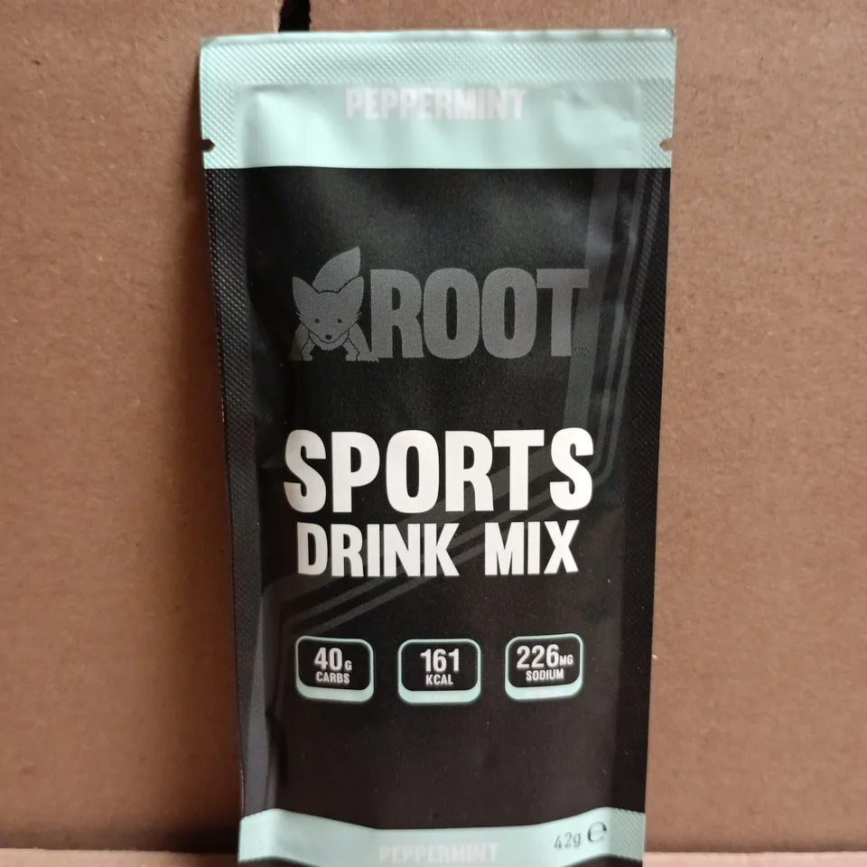 ACTIVE ROOT PEPPERMINT SPORTS DRINK MIX (BOX OF APPROXIMATELY 12 SACHETS)