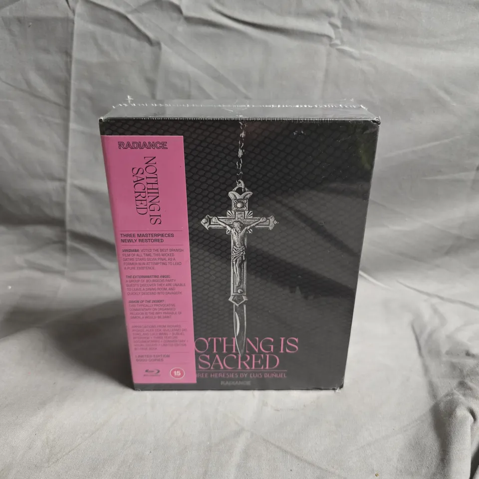 LUIS BUÑUEL: NOTHING IS SACRED BLU-RAY BOX SET (VIRIDIANA; THE EXTERMINATING ANGEL; SIMON OF THE DESERT)