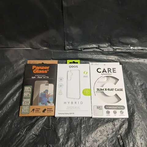 LARGE BOX OF APPROX 150 ASSORTED PHONE CASES FOR VARIOUS PHONE MODELS