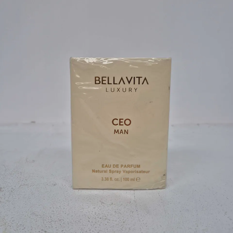 BOXED AND SEALED BELLAVITA LUXURY CEO MAN EAU DE PARFUM (100ML)