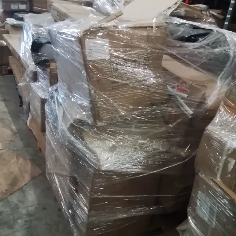 PALLET OF ASSORTED HOUSEHOLD GOODS AND PRODUCTS TO INCLUDE;ULTRASONIC CLEANER,DEHUMIDIFIER,FOOTSTOOL