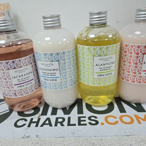 BENAMÔR SHOWER GEL ASSORTED SCENTS 500ML – SET OF 4