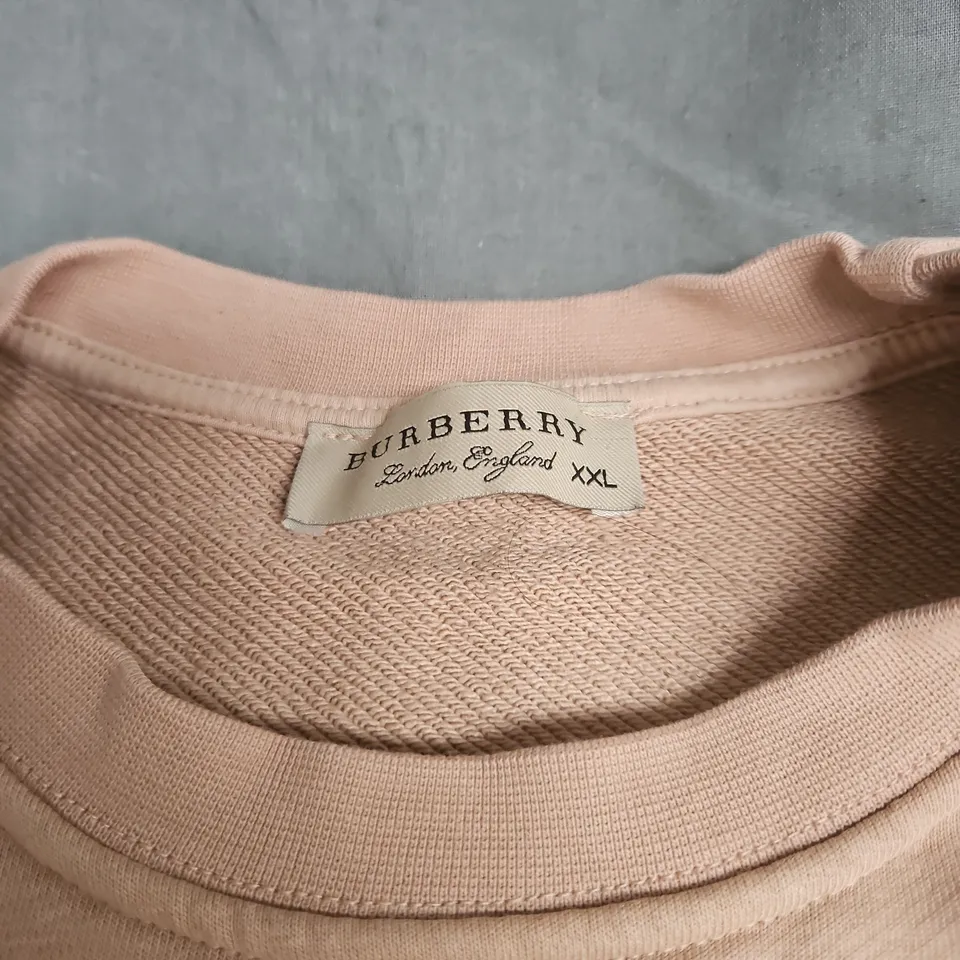 BURBERRY XXL SWEATSHIRT