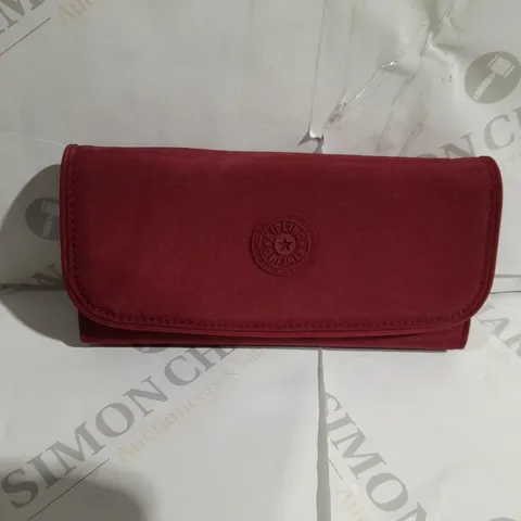 KIPLING MONEYLAND PURSE - URBAN CARMINE