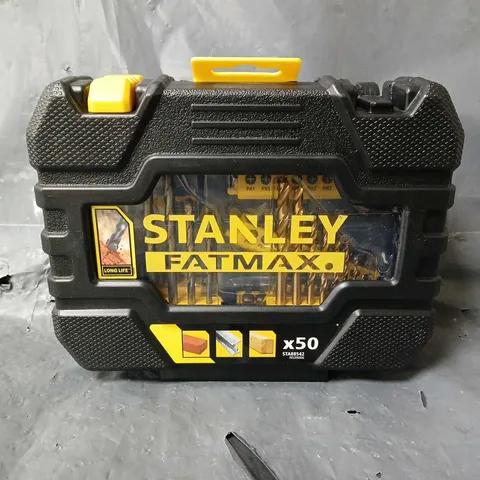 STANLEY FATMAX 50 PIECE DRILLING AND SCREWDRIVING SET STA88542-XJ