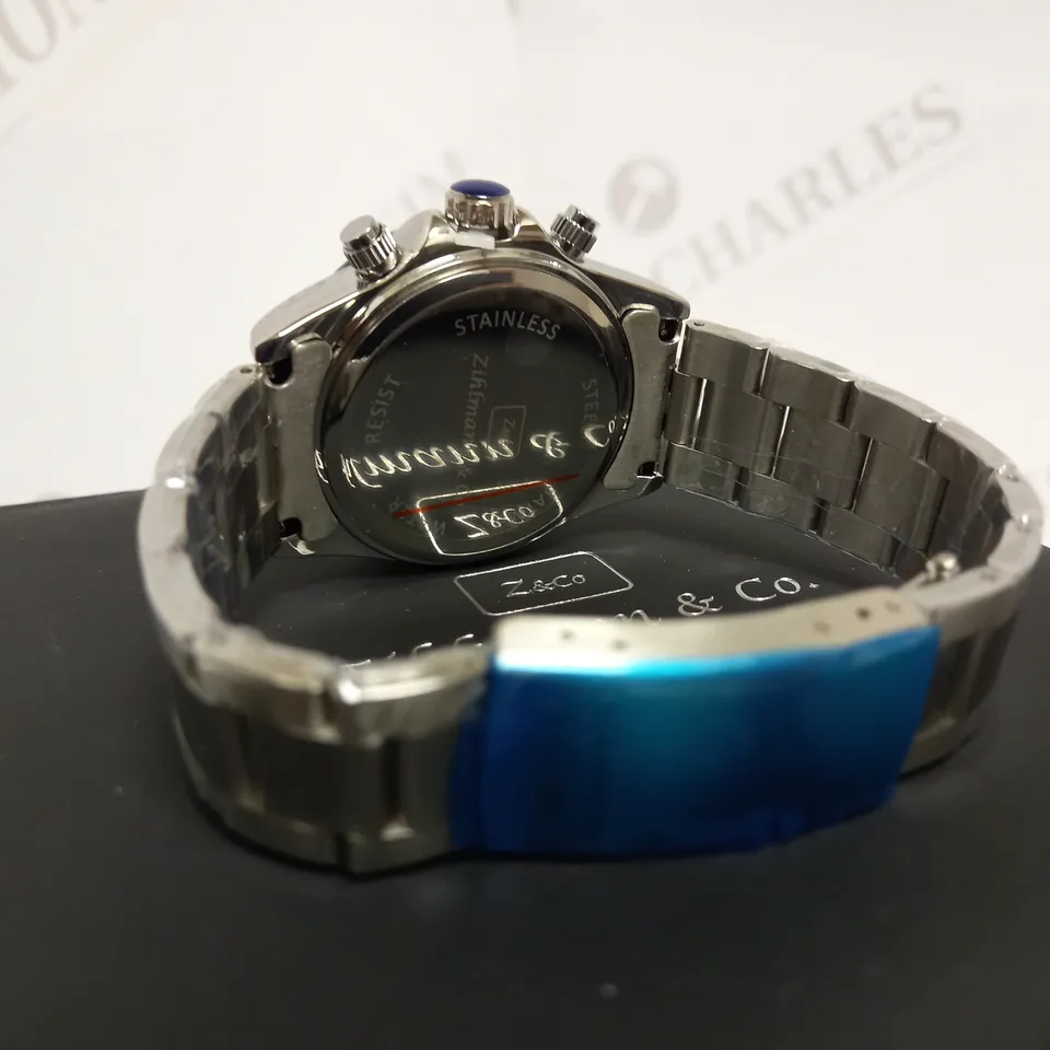 ZIHLMANN & CO CHRONOGRAPH STYLE BRACELET STRAP WATCH RRP £520