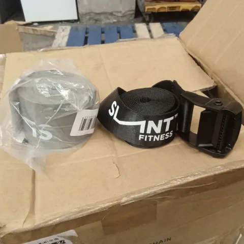 PALLET TO CONTAIN APPROXIMATELY 300 BRAND NEW SLANT FITNESS STRAPS