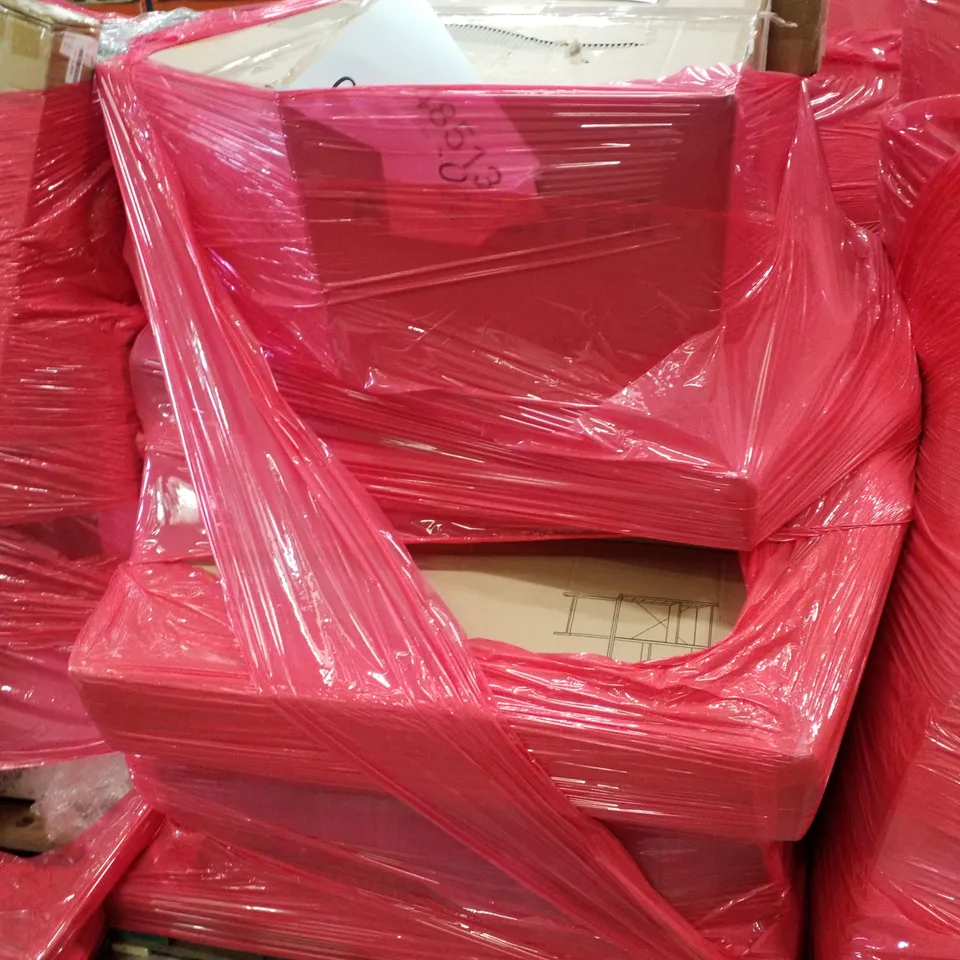 PALLET OF ASSORTED PRODUCTS INCLUDING DUAL AIR FRYER, SHELVES, PORTABLE ICE BATH