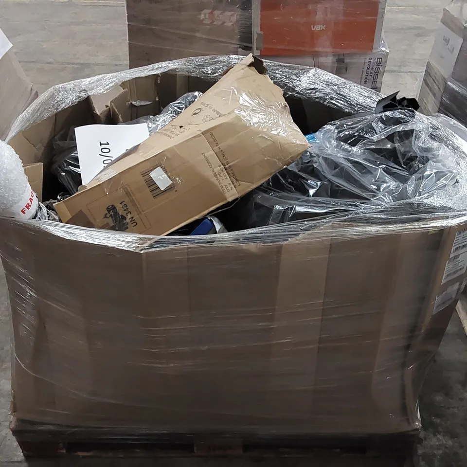 PALLET OF APPROXIMATELY 19 UNPROCESSED RAW RETURN HOUSEHOLD AND ELECTRICAL GOODS TO INCLUDE;