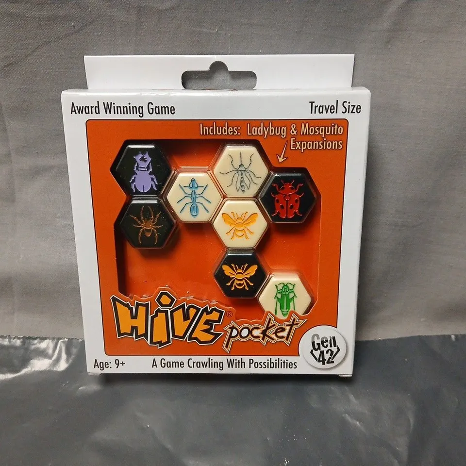 HIVE POCKET BOARD GAME – AWARD-WINNING TRAVEL STRATEGY (TRAVEL EDITION)