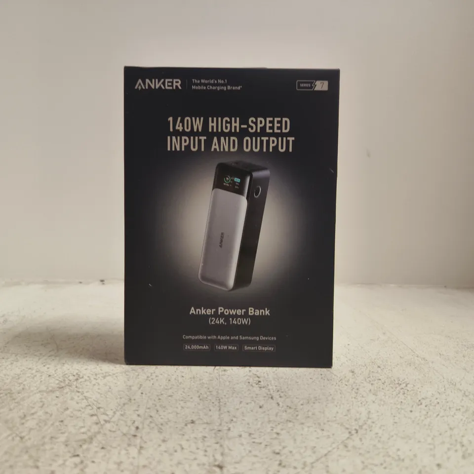 ANKER POWER BANK 24,000MAH 140W – BOXED