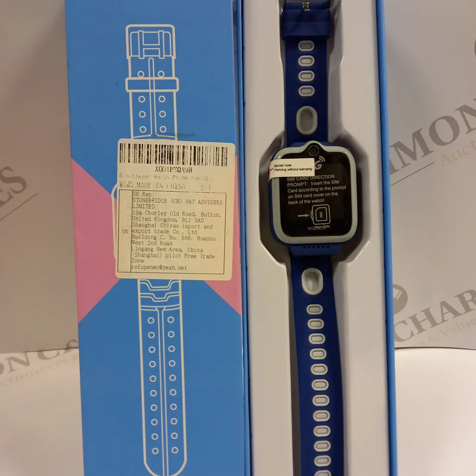 BOXED 4GLITE HD VIDEOCALL SMART WATCH