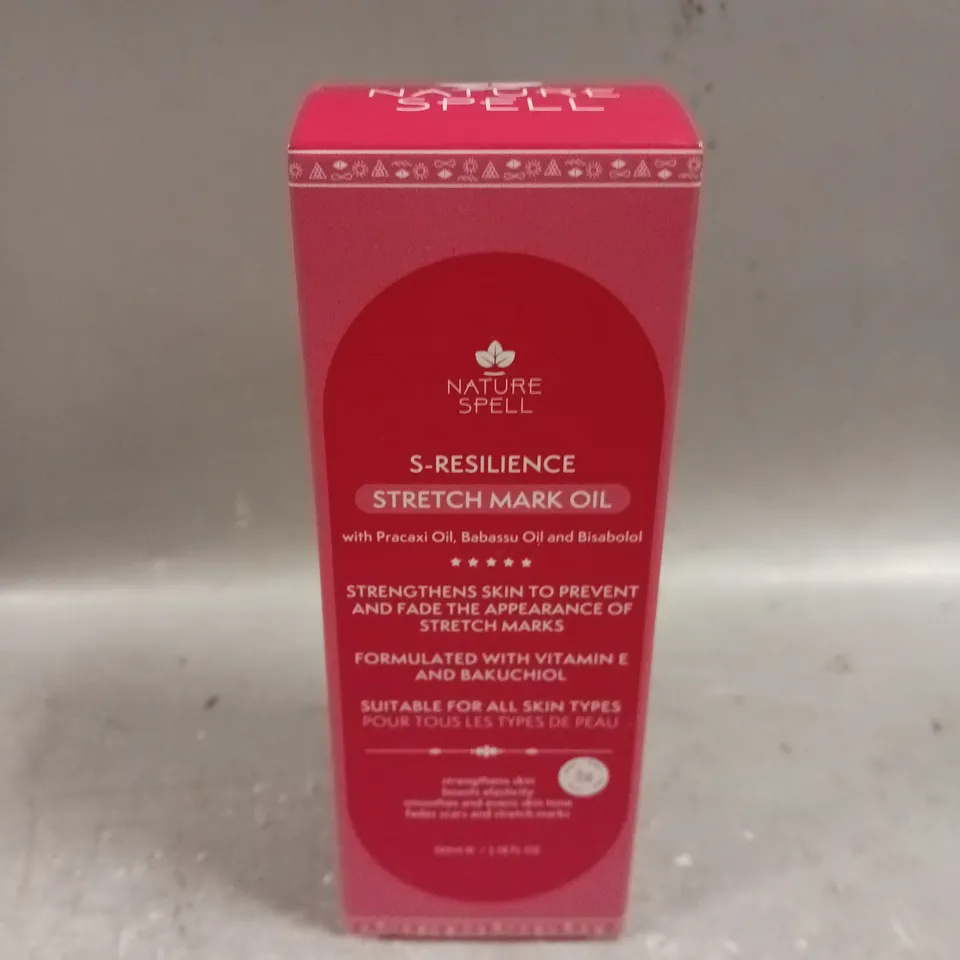 NATURE SPELL S-RESILIENCE STRETCH MARK OIL 