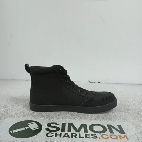 BILLY FOOTWEAR MEN'S BLACK HIGH-TOP SNEAKER UK 13.5