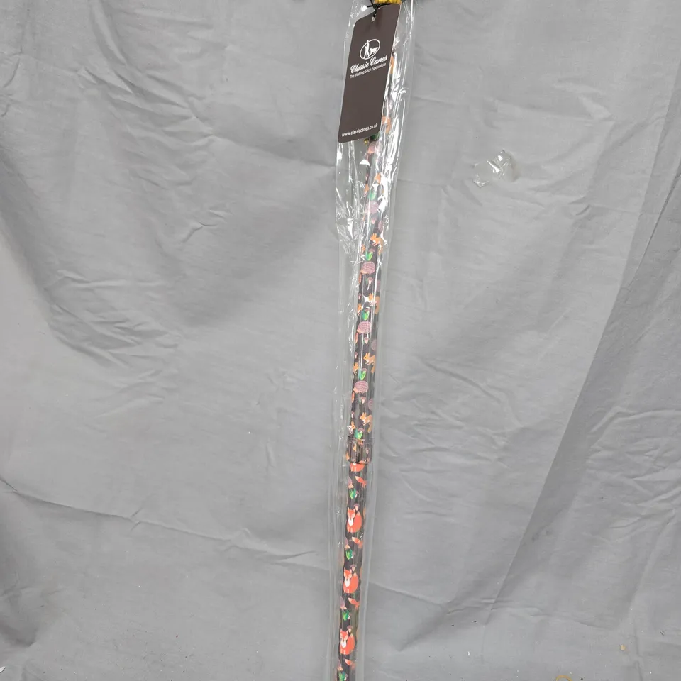 CLASSIC CANES WILDLIFE PATTERNED WALKING STICK 