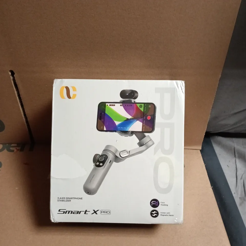 SMART X PRO 3-AXIS SMARTPHONE STABILIZER – BOXED